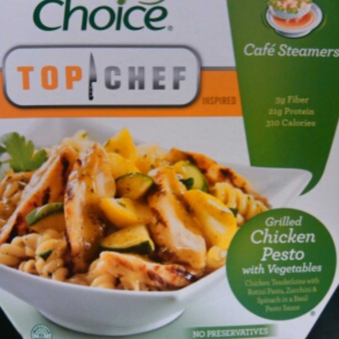 Healthy Choice Cafe Steamers Grilled Chicken Pesto with Vegetables
