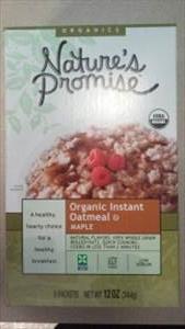 Nature's Promise Maple Instant Oatmeal