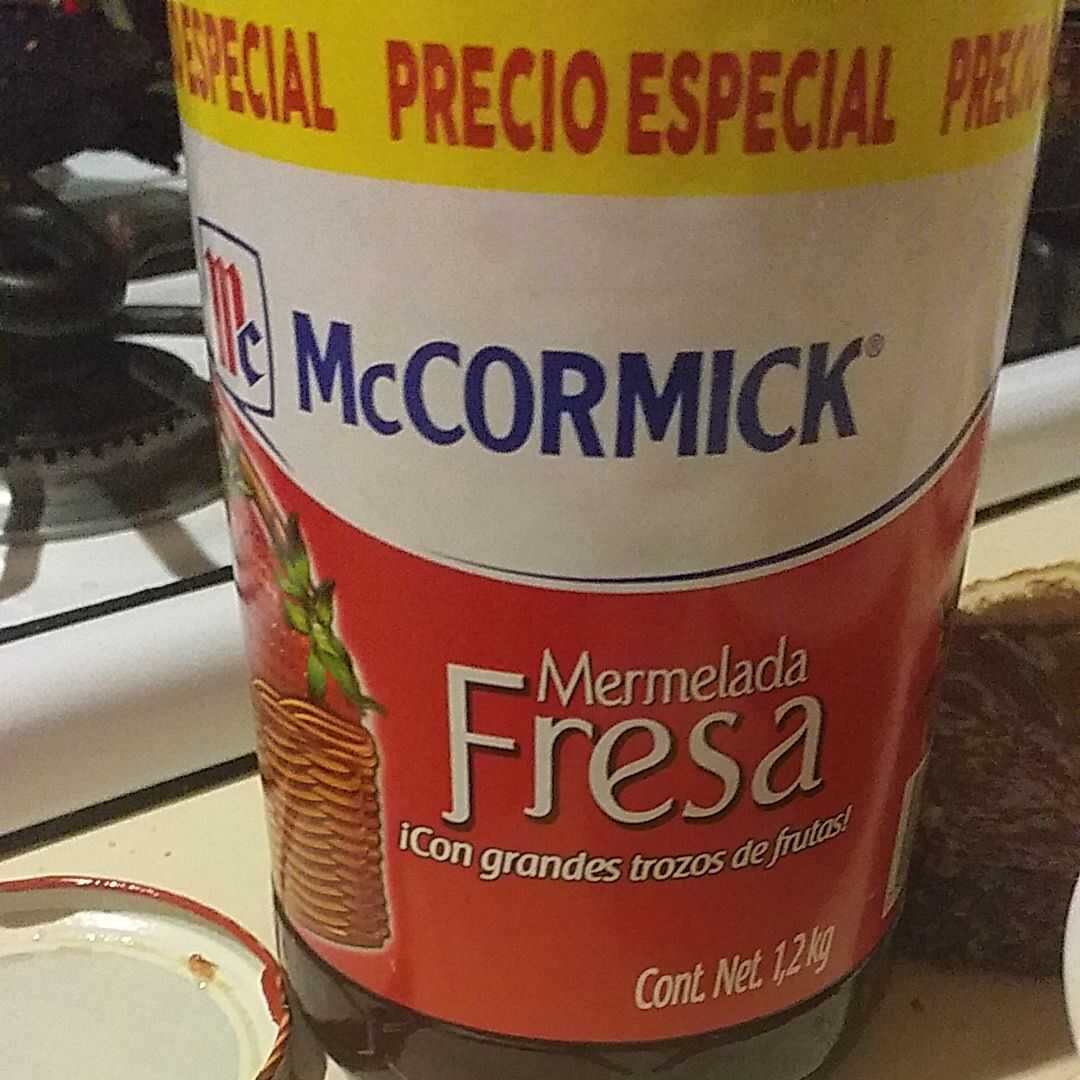 Mermelada McCormick Sabores de México fresa y jamaica 270 g