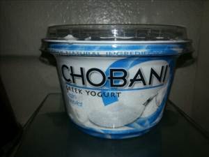 Chobani Lowfat Plain Greek Yogurt (8 oz)