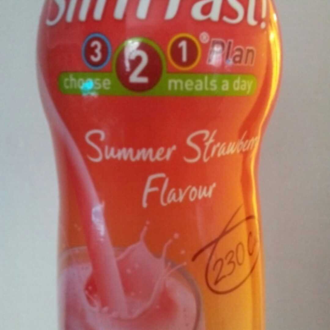 Slim-Fast Strawberry Milk Shake