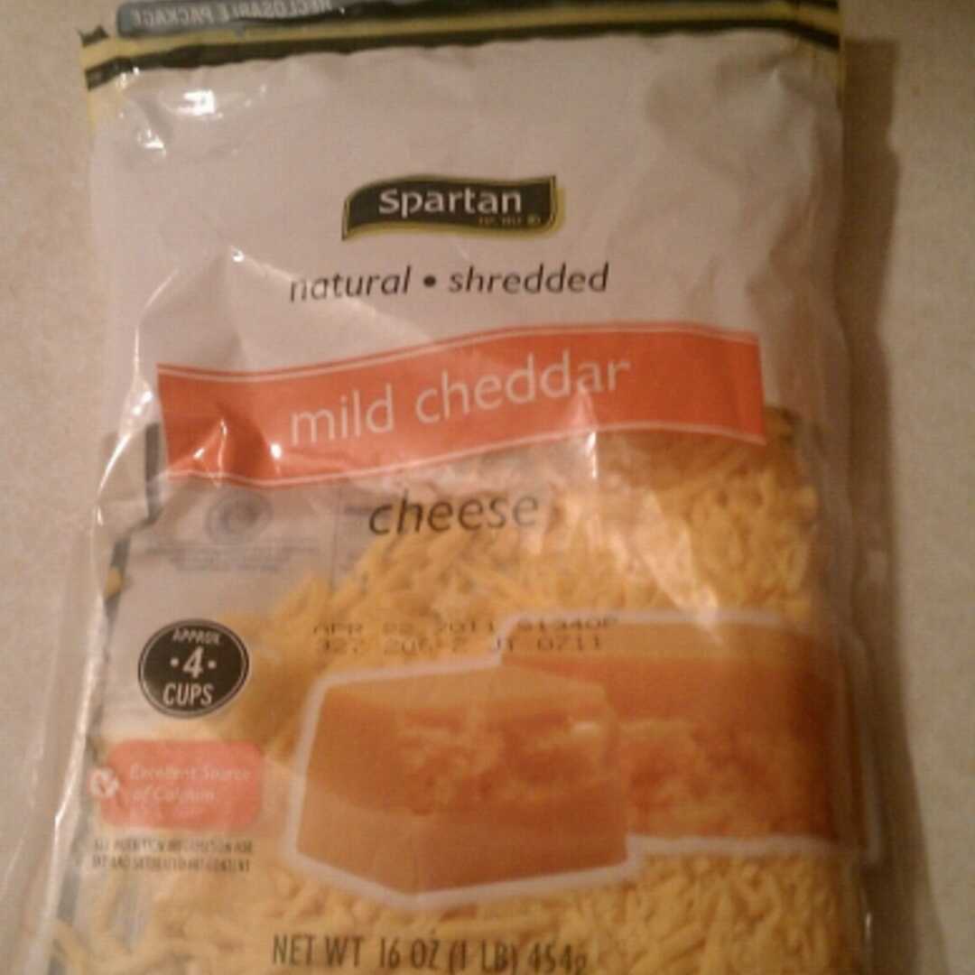 Spartan Shredded Mild Cheddar Cheese