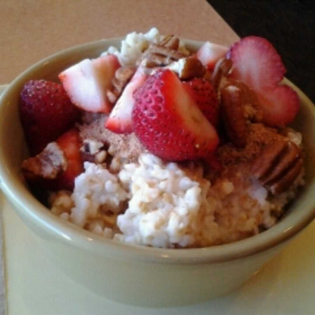Panera Bread Steel Cut Oatmeal with Pecans