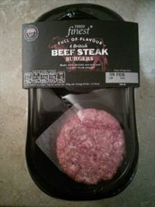 Tesco Finest British Steak Beef Burgers