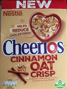 Nestle Cheerios Cinnamon Oat Crisp
