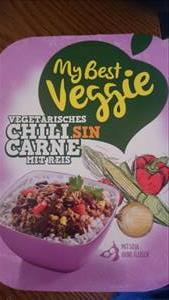 My Best Veggie Vegetarisches Chili Sin Carne mit Reis