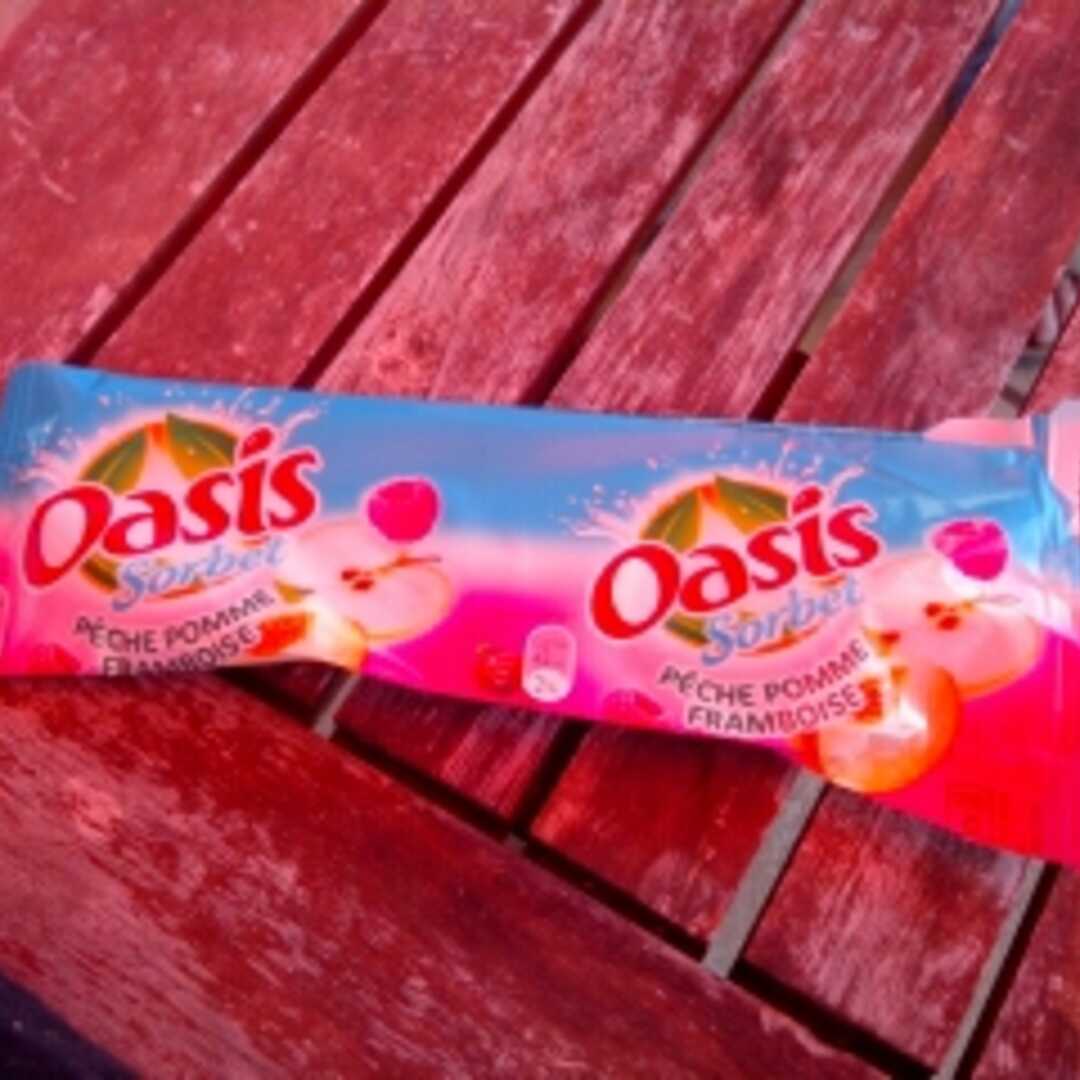 Oasis Sorbet Pêche Pomme Framboise