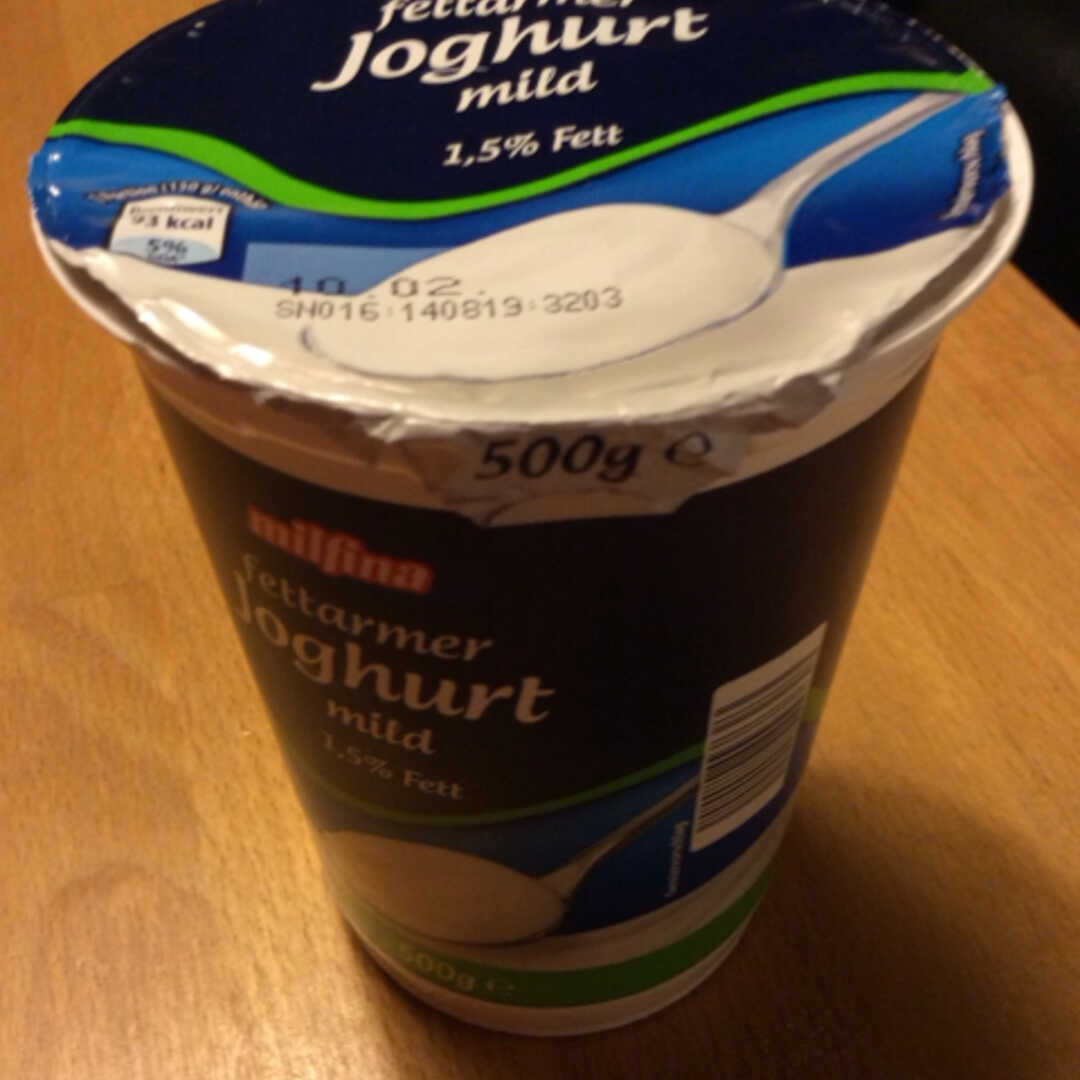 Milfina Fettarmer Joghurt 1,5%