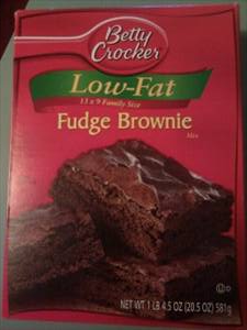 Betty Crocker Low Fat Fudge Brownie Mix