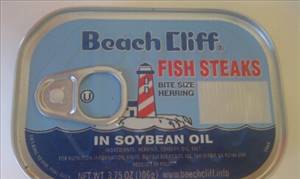 Beach Cliff Fish Steaks in Soybean Oil