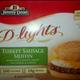 Jimmy Dean D-Lights Turkey Sausage Muffin