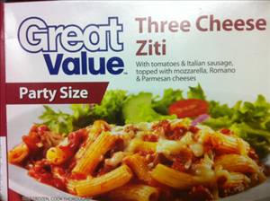 Great Value Three Cheese Ziti