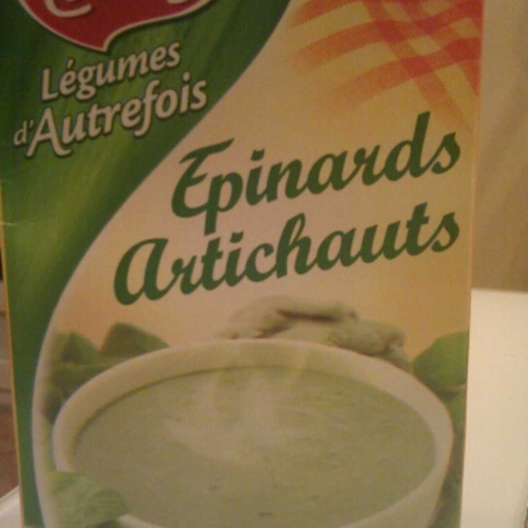 Liebig Soupe Épinards Artichauts