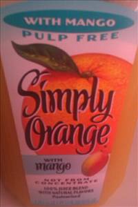 Simply Orange Simply Orange with Mango (Pulp Free)