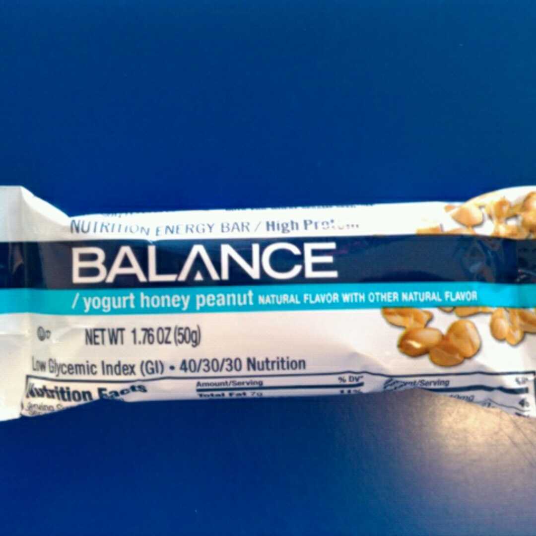 Balance Bar Yogurt Honey Peanut
