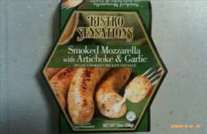 Bistro Sensations Chicken Sausage Smoked Mozzarella with Artichoke and Garlic