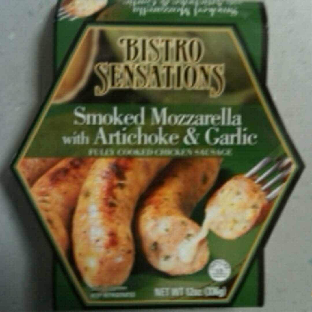 Bistro Sensations Chicken Sausage Smoked Mozzarella with Artichoke and Garlic