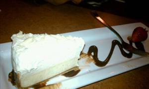 TGI Friday's Vanilla Bean Cheesecake