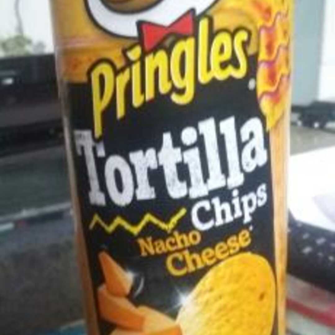 Pringles Tortilla Chips Nacho Cheese