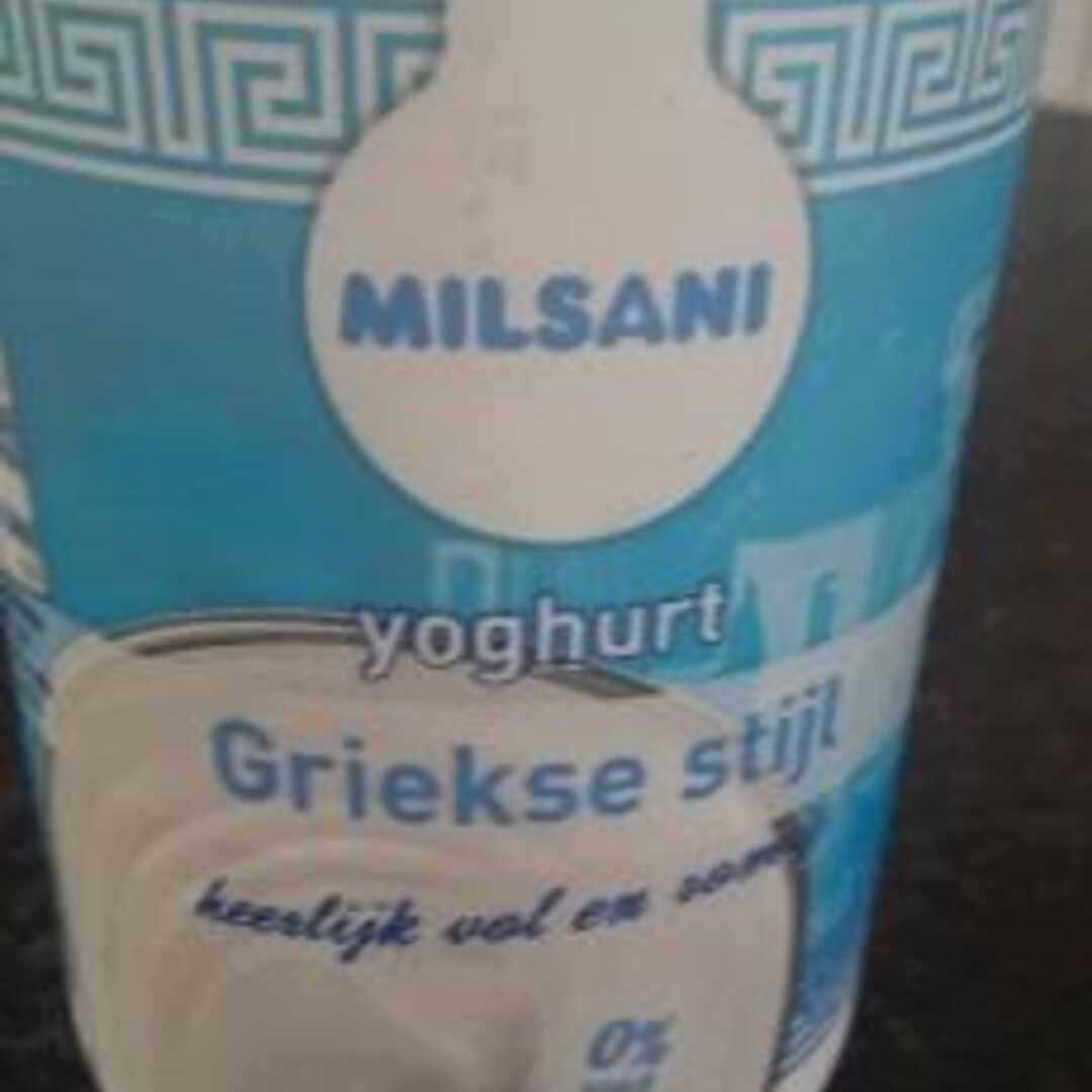 Milsani Yoghurt Griekse Stijl 0% Vet