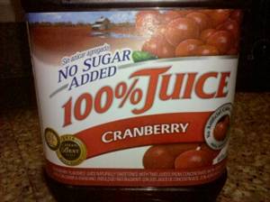 Ocean Spray 100% Juice Cranberry