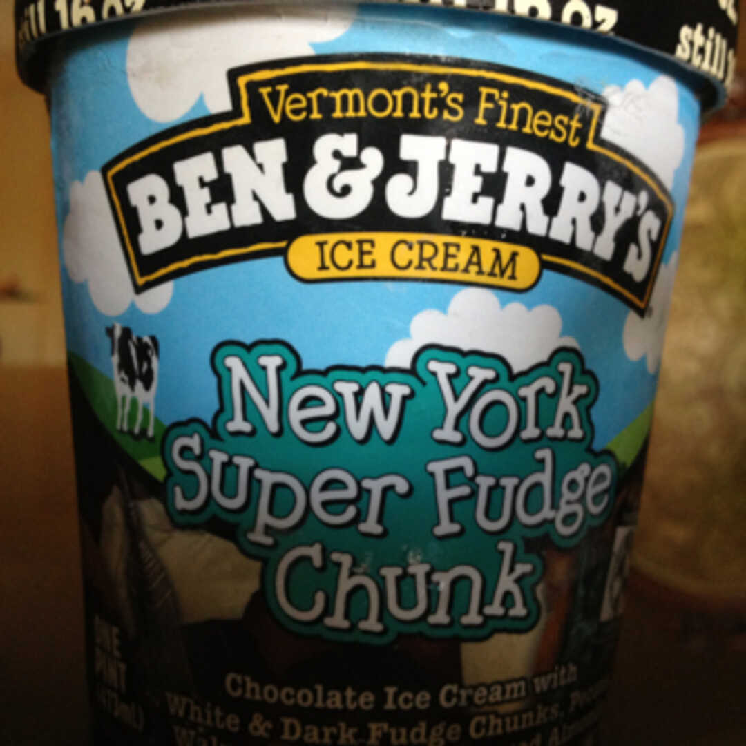 Ben & Jerry's New York Super Chunk Fudge Ice Cream
