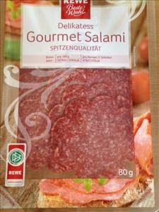 REWE Beste Wahl Gourmet Salami