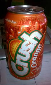 Crush Soda Orange Soda (Can)