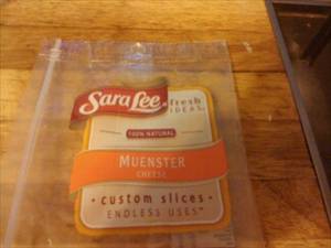 Sara Lee Fresh Ideas Muenster Cheese Custom Slices