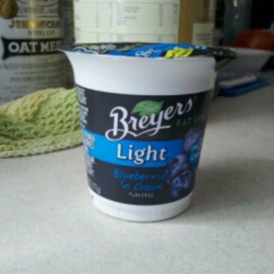Breyers Light Blueberries 'n Cream Yogurt