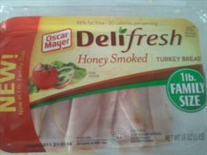Oscar Mayer Deli Fresh Honey Smoked Turkey Breast