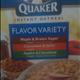 Quaker Instant Oatmeal Flavor Variety Pack - Maple & Brown Sugar, Cinnamon & Spice, Apples & Cinnamon