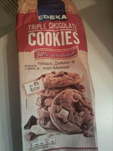 Edeka Triple Chocolate Cookies