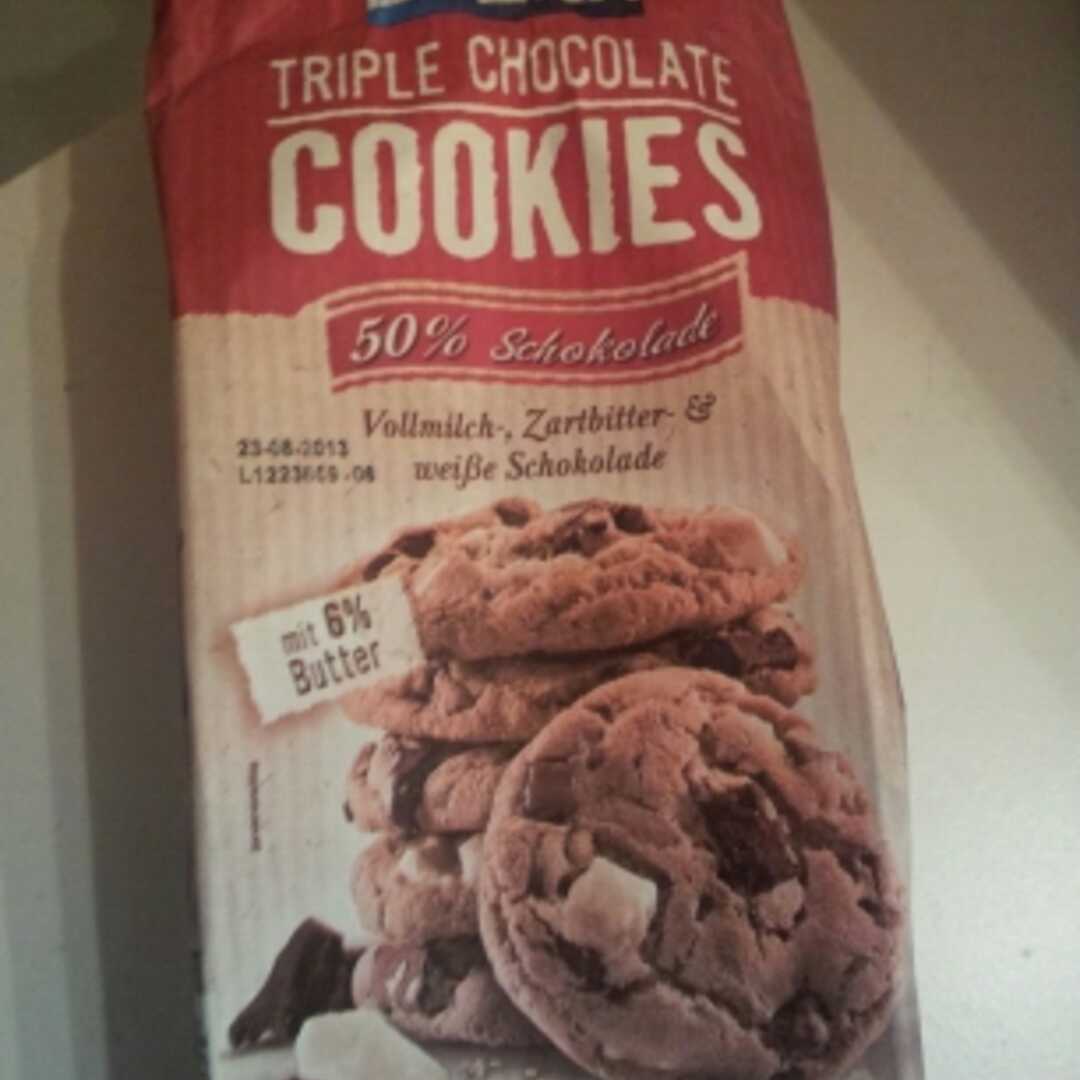 Edeka Triple Chocolate Cookies