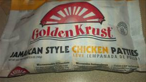 Golden Krust Jerk Chicken Patty