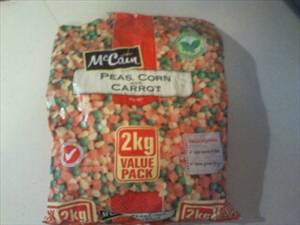 McCain Peas, Corn & Carrots