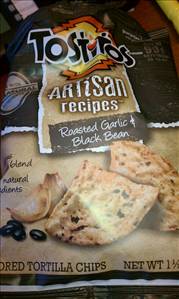 Tostitos Artisan Recipes Roasted Garlic & Black Bean