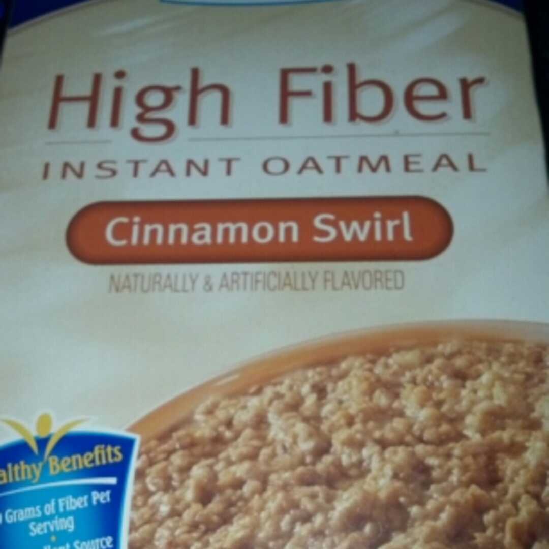 Jewel-Osco High Fiber Cinnamon Swirl Oatmeal