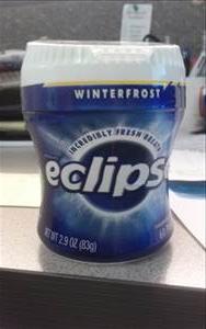 Wrigley Eclipse Winterfrost Sugar Free Chewing Gum