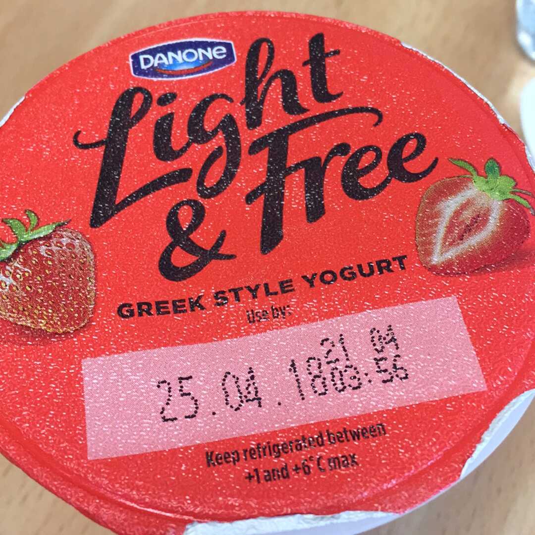 Danone Light & Free Greek Style Yoghurt