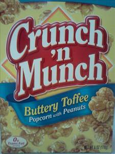 Crunch 'n Munch Buttery Toffee Popcorn with Peanuts