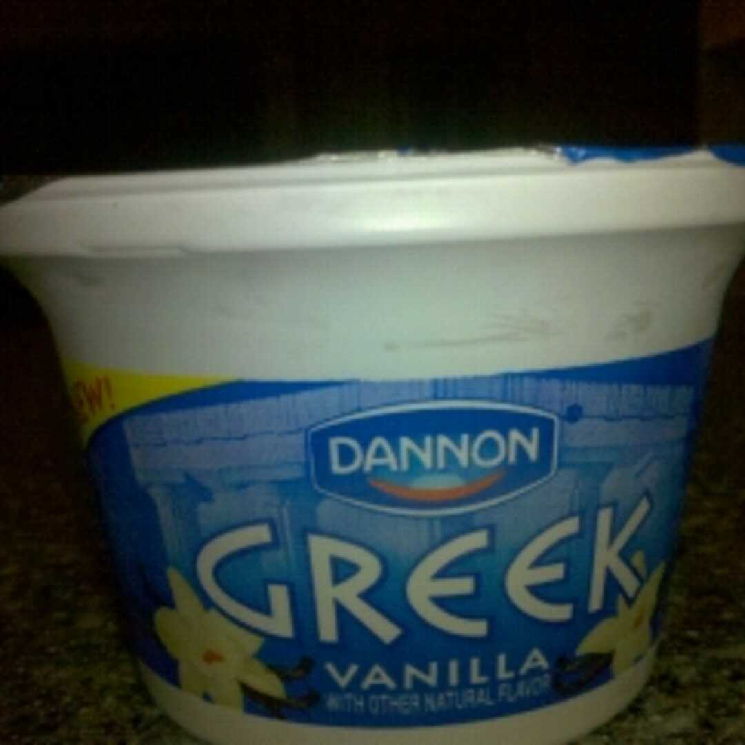 Dannon Greek Yogurt - Vanilla (Container)