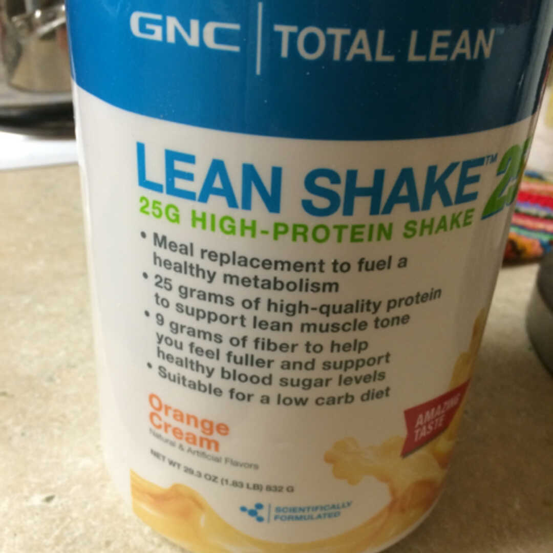 GNC Lean Shake 25 - Orange Cream