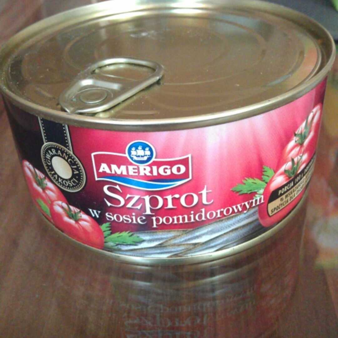 Amerigo Szprot w Sosie Pomidorowym