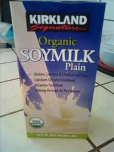 Kirkland Signature Organic Plain Soymilk
