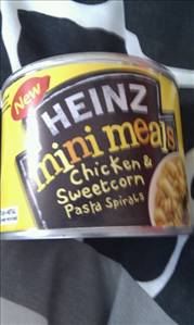 Heinz Mini Meals Chicken & Sweetcorn Pasta Spirals