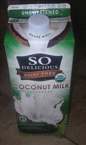 So Delicious Coconut Milk Unsweetened