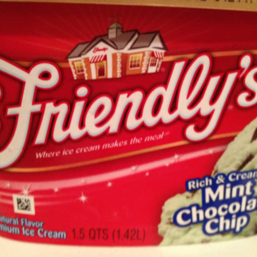 Friendly's Mint Chocolate Chip Ice Cream