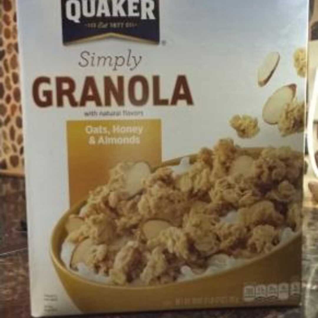 Quaker Simply Granola Oats, Honey & Almonds
