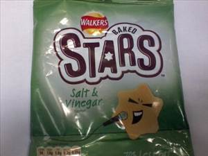 Walkers Salt & Vinegar Baked Stars